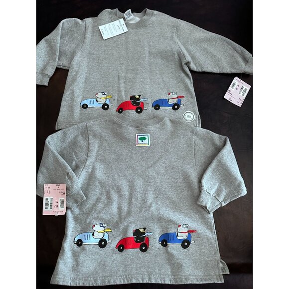 NWT Mulberribush heather gray boys sweatshirt with car design 4 - Picture 1 of 4